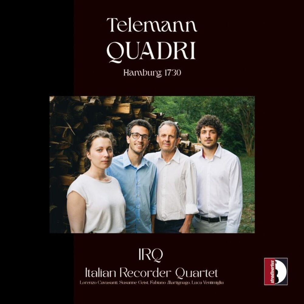 Italian Recorder Quartet - Georg Philipp Telemann: Quadri  CD